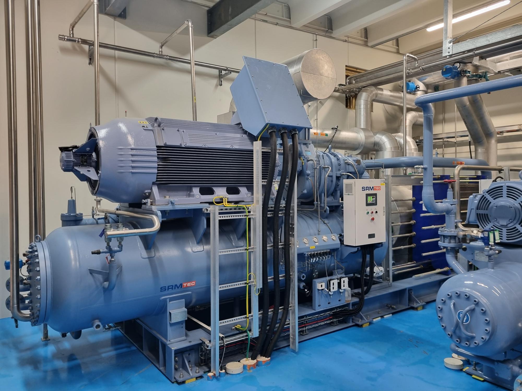 SRM Screw Ammonia/Glycol Chiller - Mpac Stage 5