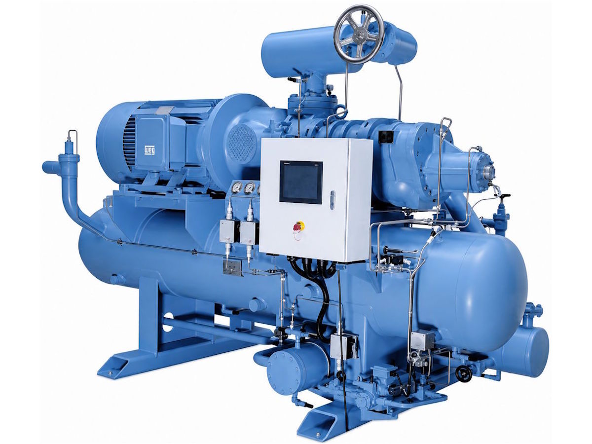SRM Open Type Screw Compressor Package